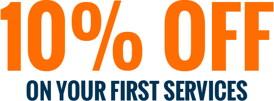 10% OFF On Your First Services